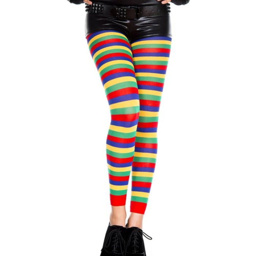 Rainbow Striped Leggings